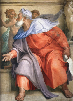 Michelangelo, Prophet Hesekiel, 1510